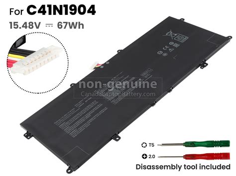 Asus ZenBook Flip S UX371EA-HL250T long life replacement battery ...