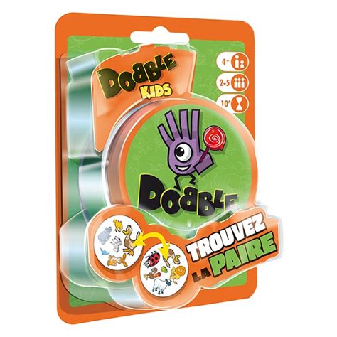 Dobble Kids Asmodée King Jouet Jeux d ambiance Asmodée