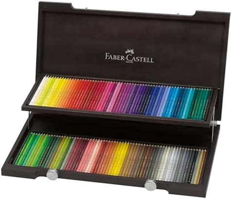 Faber Castell 110013 Crayons De Couleur Polychromos Dans Un Coffret