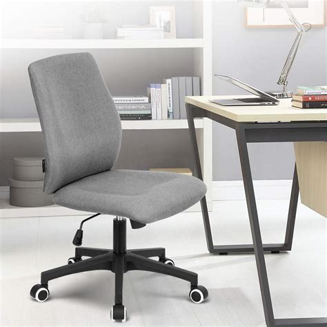 Buy Okeysen Armless Office Desk Chair Ergonomic Small Task Studio