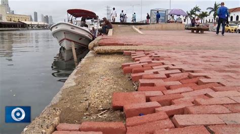 Emblem Tico Muelle De La Bodeguita De Cartagena Sigue Deterior Ndose