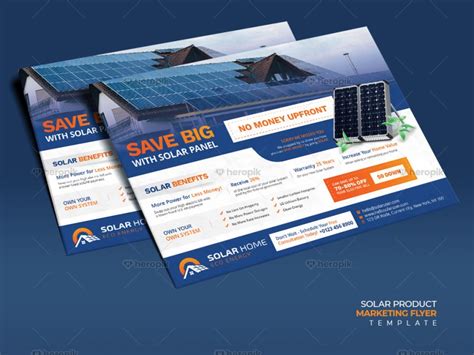 Save Big With Solar Flyer Template Heropik