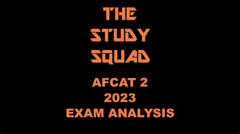 AFCAT 2 2023 EXAM ANALYSIS YouTube