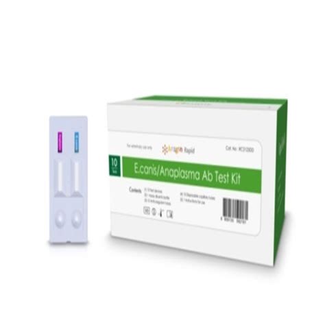 Buy Anigen Rapid E Canis Anaplasma Ab Test Kit 10 S Online At