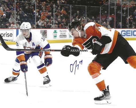 Autographed Owen Tippett Philadelphia Flyers X Photo Main Line