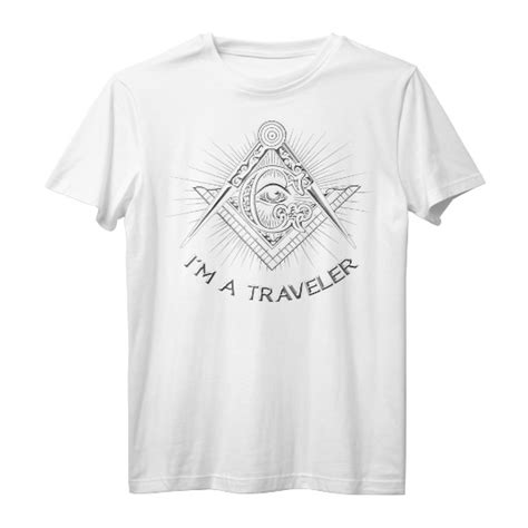 I M A Traveler Freimaurer Freimaurer T Shirt Zeigen Sie Ihre