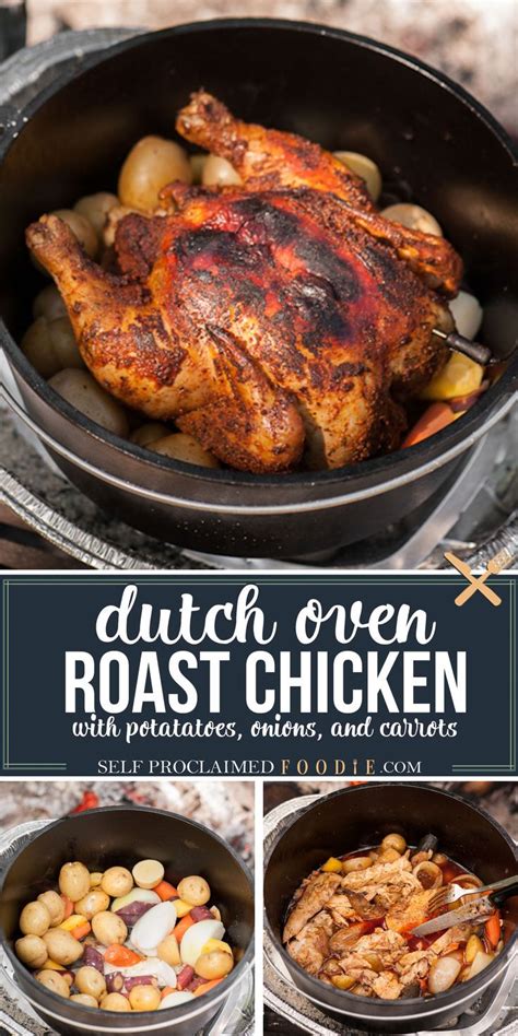 Dutch Oven Roast Chicken Dutch Oven Recipes Dutch Oven Recipes Cast Iron Dutch Oven Cooking