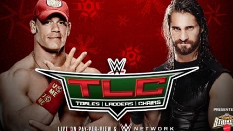 Wwe Tlc John Cena Vs Seth Rollins In A Tables Match