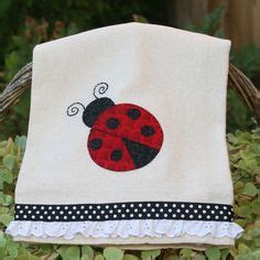 Ladybug Towel For Mom S Kitchen Ladybug Theme Ladybug Crafts I Love