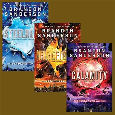 The Reckoners Book 1 3 Steelheart Firefly Calamity By Brandon