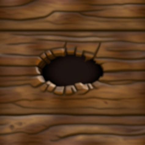 Wood Texture with Warcraft-Inspired Hole | Stable Diffusion Online