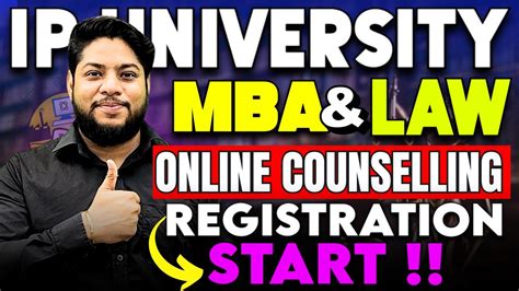 Ip University Mba And Law Courses💥online Counselling Registration Latest