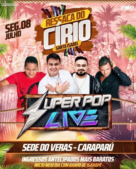 Cd Ao Vivo Super Pop Live Sede Do Veras Carapar Dj