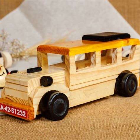 Buy Wooden Bus Toy Online from Gogalgai Toys