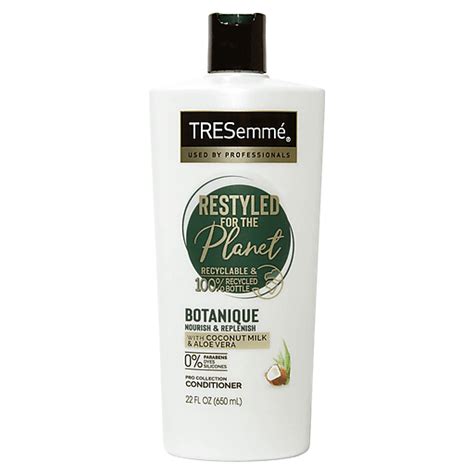 Tresemme Botanique Nourish And Replenish Conditioner With Coconut Milk And Aloe Vera 22 Fl Oz