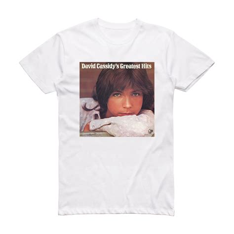 Johnny Cassidy David Cassidys Greatest Hits Album Cover T-Shirt White ...