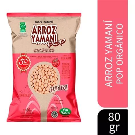 Arroz Yaman Pop Yin Yang Org Nico Sin Tacc G Mercadolibre