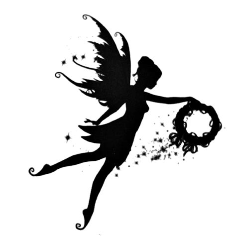 Silhouette Fairy Stencil Shadow - fairies png download - 639*640 - Free Transparent Silhouette ...