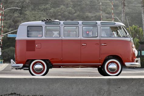 This Volkswagen Type 2 Sunroof Deluxe 21 Window Samba Is The Real Deal