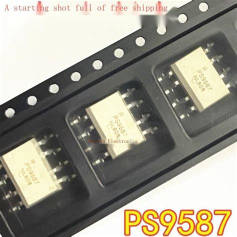 10pcs New Original PS9587 SMD SOP 8 NEC Optocoupler PS9587L Optocoupler