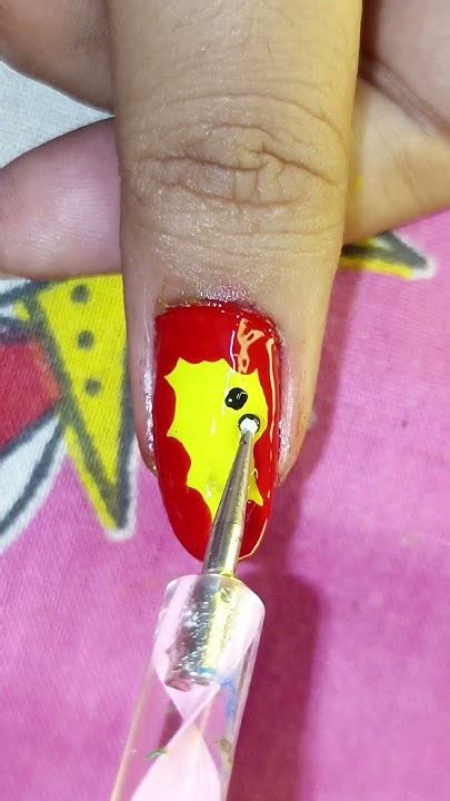 Very Easy Nailart Design For Beginners 💅💅💅 Youtube