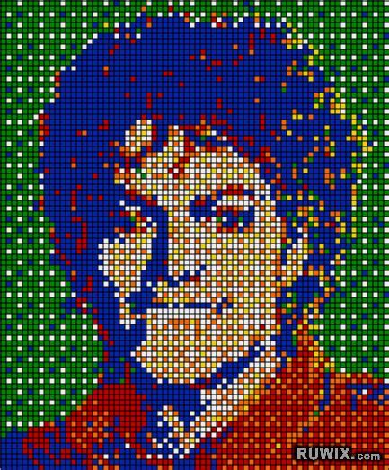 Rubikubism - Rubik's Cube Pixel Art Mosaics | Rubiks cube, Pixel art ...