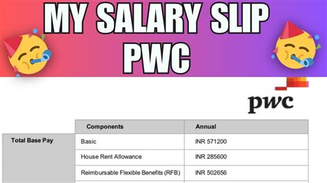 Pwc Salary Slip My Salary Slip Of Pwc Company Youtube