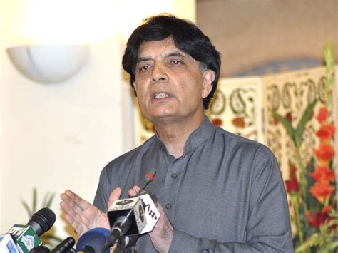 Chaudhry Nisar Hints At His Return To Active Politics Pakistan