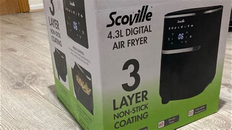 Scoville 4 3l Digital Air Fryer Saf102b Youtube