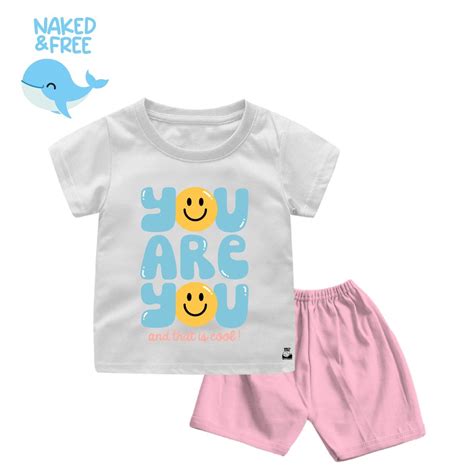 Naked Free NAF Typography Series You Are Cool Baby Suits Shopee Singapore