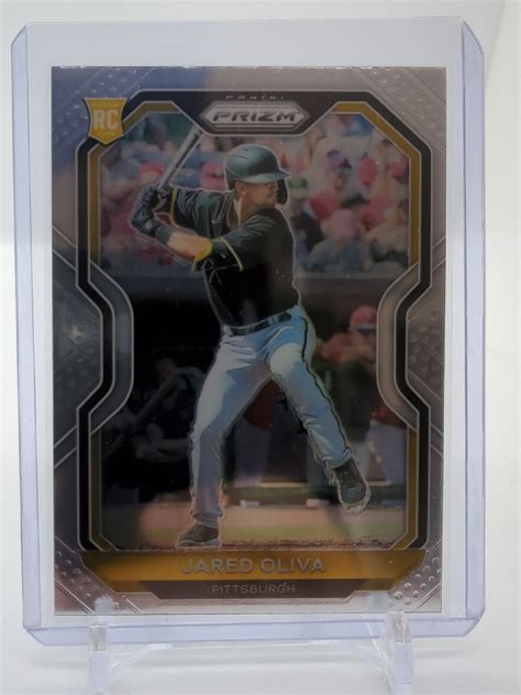 Jared Oliva 2021 Panini Prizm ROOKIE 34 Pittsburgh Pirates RC EBay