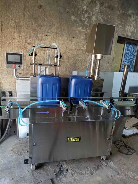 Automatic Jerry Can Liquid Oil Filling Capping Machine At Rs 550000