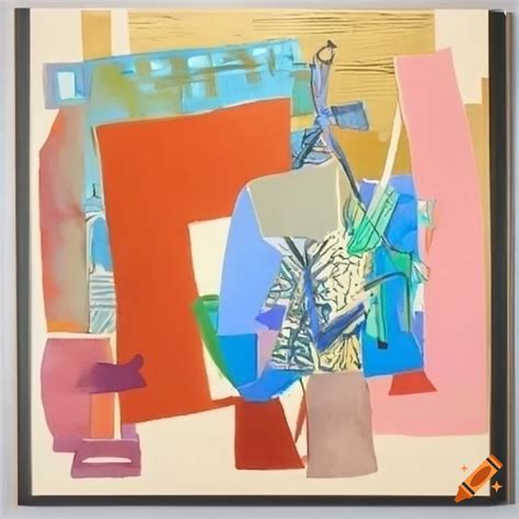 Collaboration Of Frank Owen Gehry Georges Braque And David Hockney On