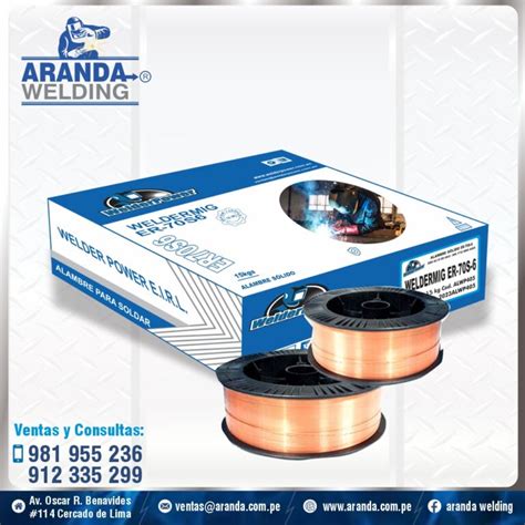 Alambre Solido Weldermig Er S Aranda Welding Premium Welding