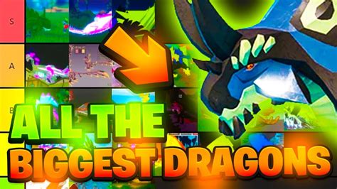 The BEST And BIGGEST Dragons In Dragon Adventures YouTube