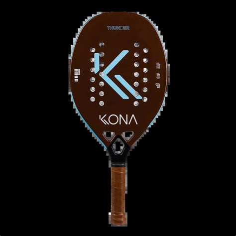 raquete de beach tennis kona thunder brown