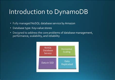 Ppt Amazon Dynamodb Powerpoint Presentation Free Download Id1841979