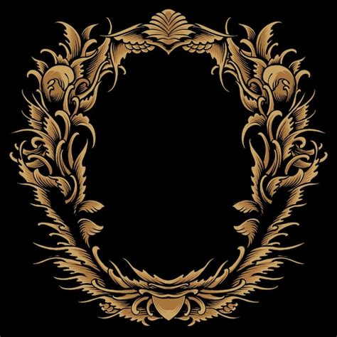 Premium Vector | Vector engrave ornaments for artisans