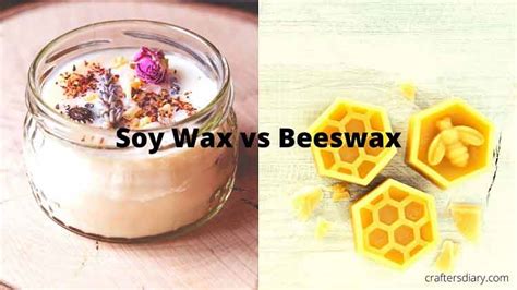 Soy Vs Beeswax Candles Whats The Difference Crafters Diary