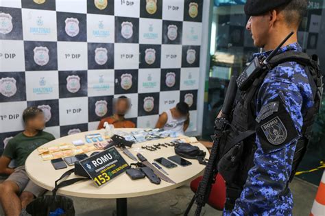 operacao da romu durante mutirao  bairro na manaus moderna