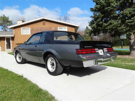 1986 Buick Regal T Type Turbo Wh1 Designer Series Rare Documented Grand National For Sale