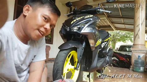 AEROX 155 2019 Modifikasi Cara Pasang Winglet Karbon 3 YouTube