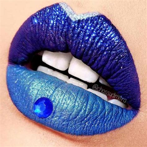 42 Blue Lipstick Shades Were Falling For This Season Blue Lipstick Pink Lipstick Shades