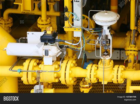 Pressure Control Valve Oil Gas Image & Photo | Bigstock