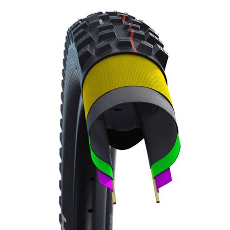 Schwalbe Nobby Nic Evo Super Trail 29" Addix Soft E-50 sulankstoma ...