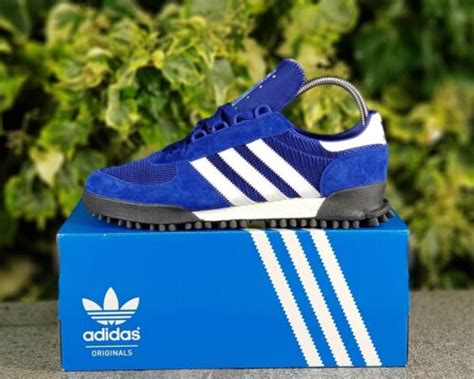 Authentic Adidas Marathon TR Mystery Blue Trainers UK Size 12