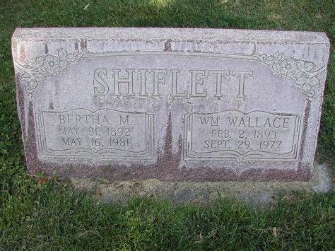 William Wallace Shiflett Find A Grave Memorial