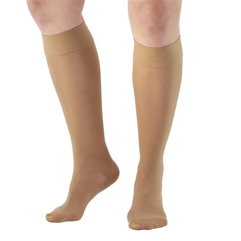 Ames Walker Aw Style 280 Signature Sheers 20 30 Mmhg Firm Compression Closed Toe Knee High