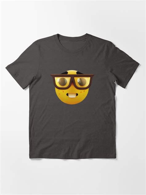 Goofy Ahh Nerd Emoji Essential T Shirt For Sale By Shrewd Mood