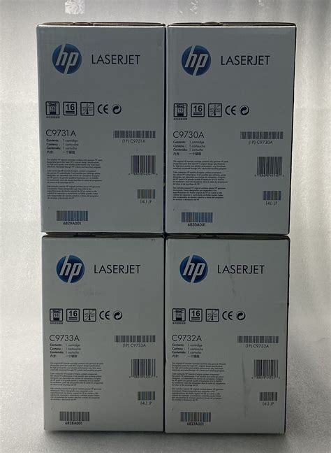 New Genuine Oem Hp Laserjet A Toner Set Cmyk C A C A C A